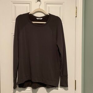 Athleta Coaster Luxe Recover Sweatshirt Long Sleeve Pullover Top